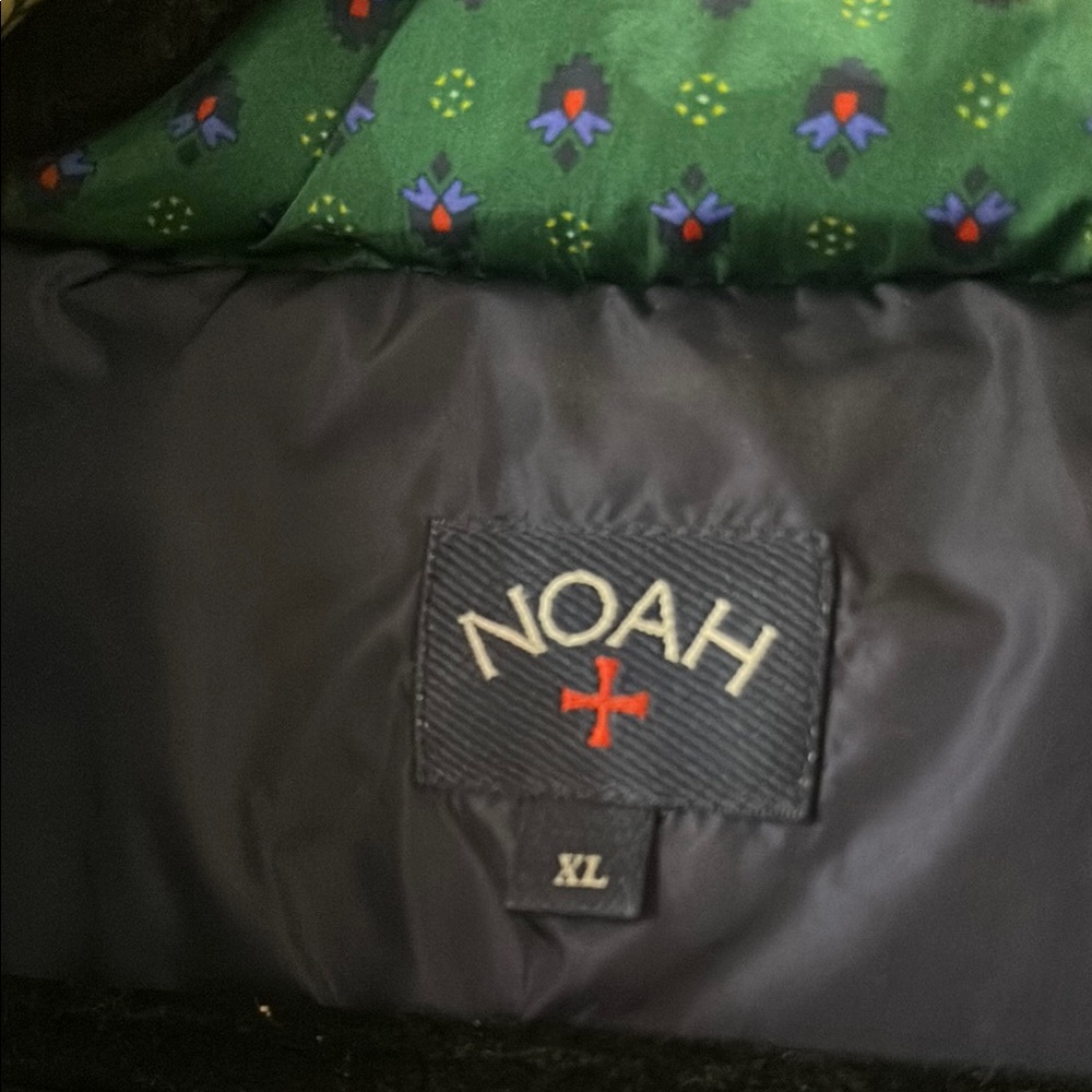 Noah Nyc Multicolor Patchwork Puffer Jacket - image 5